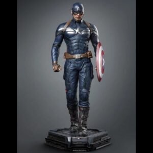 Estátua Captain América Winter Soldier