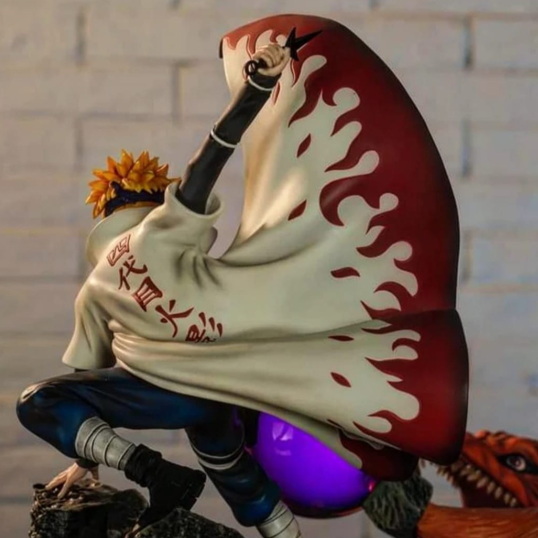 Estátua Namikaze Minato x Kurama - Imagem 2