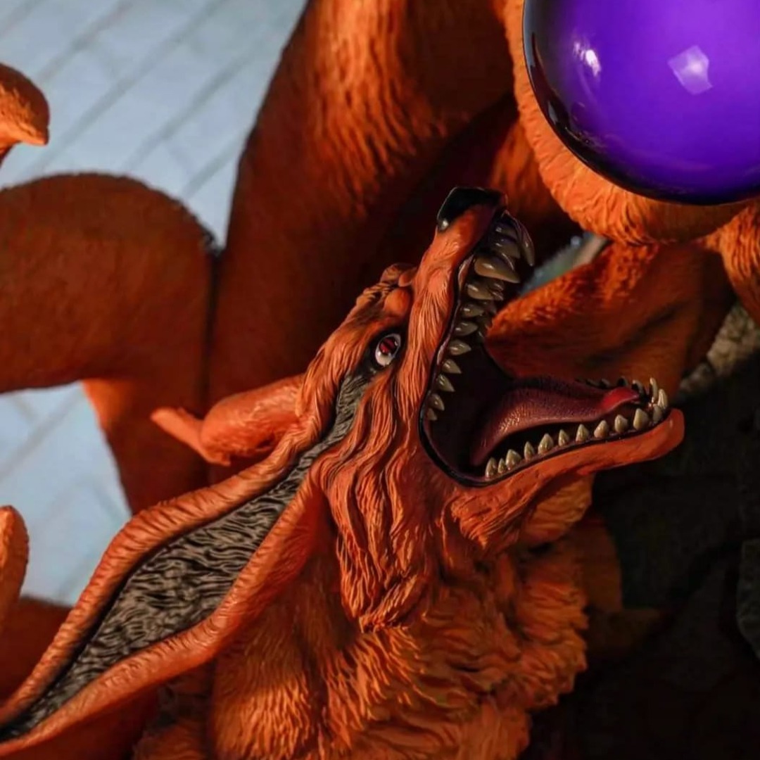 Estátua Namikaze Minato x Kurama - Imagem 4