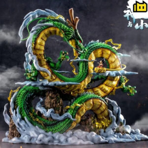 Estátua Goku And Shenlong